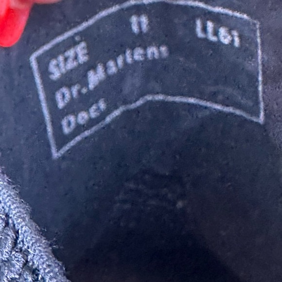 Dr. Martens NWB Size 12US Men's‎ Snaffle Needles Burgundy Leather Chelsea Boots - Picture 13 of 13